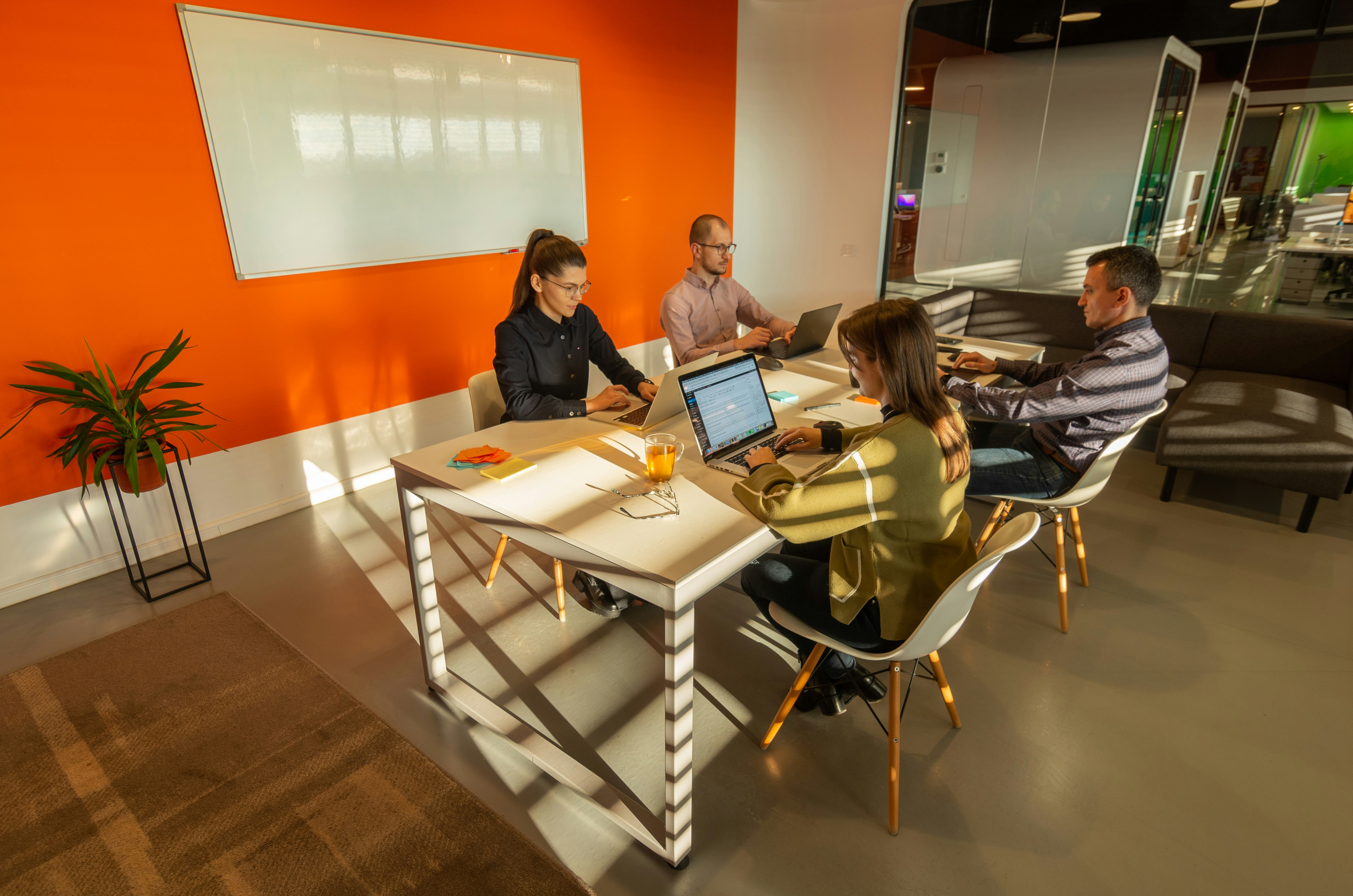 Meeting im Team